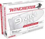 Winchester USA Range Pack 9mm, 115gr, FMJ, 200rd