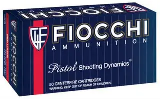 Fiocchi Shooting Dynamics 9mm 124gr, Jacketed Hollow Point, 100rd Box
