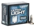 Liberty Personal Defense 9mm, 50gr, Monolithic Hollow Point, 80rd Box