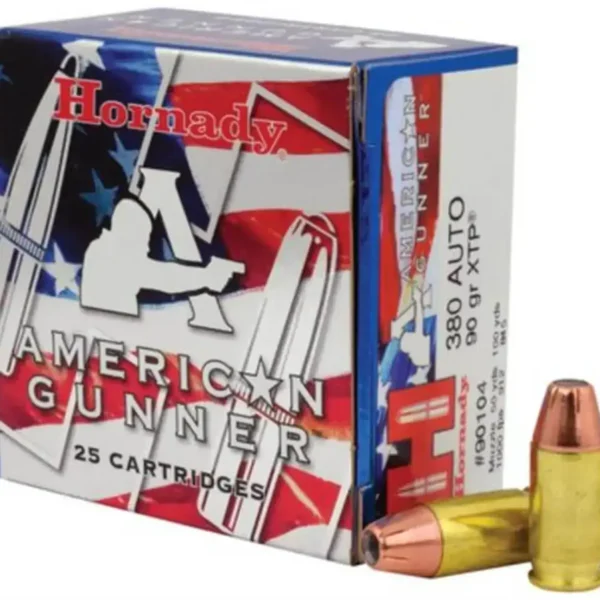 Hornady American Gunner 9mm + P 124gr, XTP, 100rd Box