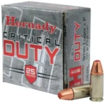 Hornady Critical Duty 9mm +P 135gr, FlexLock 100rd Box Brass Case
