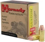 Hornady Custom 9mm 124gr, Jacketed Hollow Point XTP 100rd Box