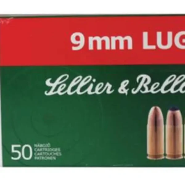 Sellier and Bellot 9mm/9mm Para 115 JHP 150rd Box