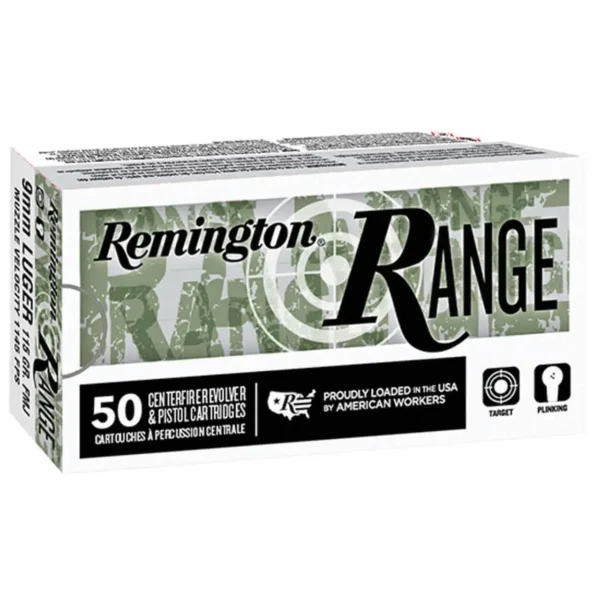 Remington Range, 9mm, 115gr, Full Metal Jacket, 200rd Box