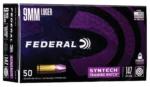 Federal Syntech Training Match 9mm, 147gr, TSF, 50Bx/10Cs