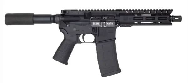 Diamondback DB15 Pistol 5.56mm, 7" Barrel, Magpul MOE Grip, 6" M-Lok Rail, 30rd