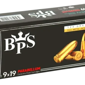 Hyperion Munitions PARABEELUM BPS 9mm 124gr, FMJ 100rd Box