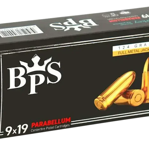 Hyperion Munitions PARABEELUM BPS 9mm 124gr, FMJ 100rd Box