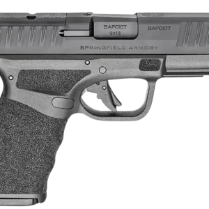 Springfield Hellcat Pro 9mm, 3.7" BBL, Tritium Front Sight, Tactical Rack Rear Sight, Crimson Trace CT-1500, 2x17rd & 3x15rd Mags, Range Bag