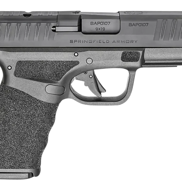 Springfield Hellcat Pro 9mm, 3.7" BBL, Tritium Front Sight, Tactical Rack Rear Sight, Crimson Trace CT-1500, 2x17rd & 3x15rd Mags, Range Bag