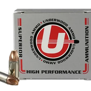Underwood Ammo 9mm+P 147gr, Jacketed Hollow Point, 100rd Box