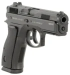 CZ P-01 50th Anniversary 9mm 10rd, 3.75" Black Steel Barrel, Black Steel Serrated Slide, Black Beavertail, Black Rubber Grip