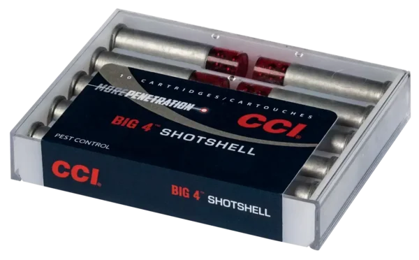 CCI Big 4 Shotshell 9mm 45gr, Shotshell #4 Shot, 100rd Box