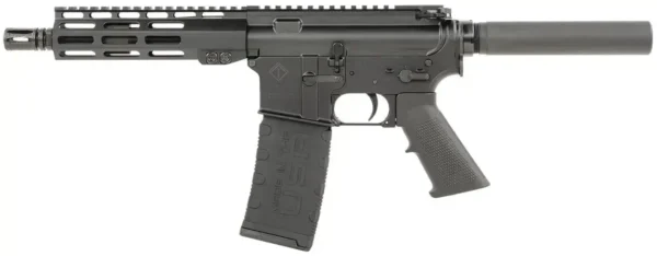 ATI Mil-Sport Pistol AR-15 5.56/.223, 7.5" Barrel, M-LOK, No Brace, Black, 30rd