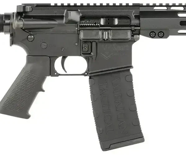 ATI Mil-Sport Pistol AR-15 5.56/.223, 7.5" Barrel, M-LOK, No Brace, Black, 30rd