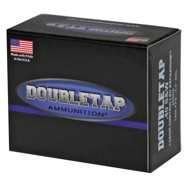 DoubleTap Ammunition 9mm +P, 115gr, Solid Copper Hollow Point, 20Bx/50Cs