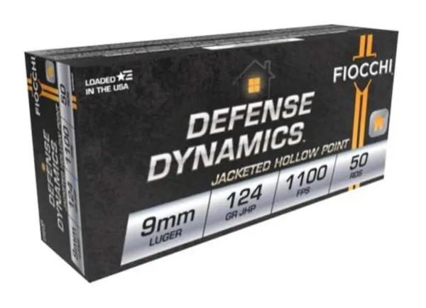 Fiocchi Defense Dynamics 9mm