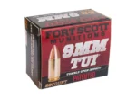 Fort Scott Munitions TUI 9mm, 115gr, Solid Copper Spun, 100rd Box