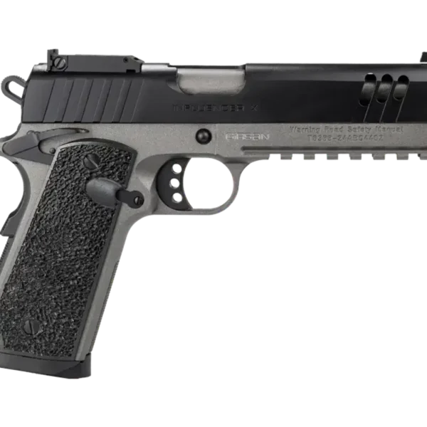 Girsan MC1911S Influencer X 10mm, 5" Barrel, Tungsten Frame, Black Slide/Grip, Optic Ready, 9rd