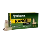 Remington Range 9mm, 115gr, Flat Nose Enclosed Base, 50rd Box