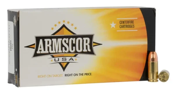 Armscor Subsonic 9mm, 147gr, Full Metal Jacket, 200rd Box