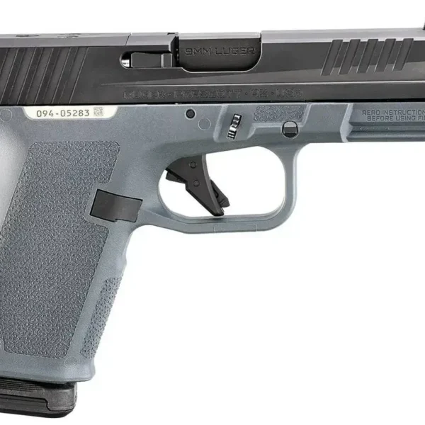 Ruger RXM 9mm, 4" Barrel, Stealth Gray Magpul Frame, Tritium Sights, Optic Ready, 15rd