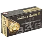 Sellier & Bellot Defense 9mm, 124gr, Jacketed Hollow Point, 200rd Box