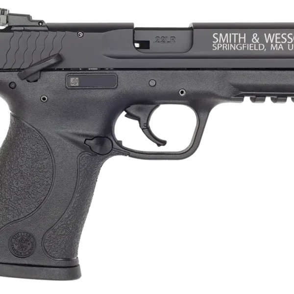 Smith & Wesson M&P 22 LR, 3.5" Threaded Barrel, Black, Manual Safety, 10rd