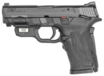 Smith & Wesson M&P Shield EZ M2.0 Compact 9mm, 3.675" Barrel, Black, Crimson Trace Laserguard, Manual Safety, 8rd