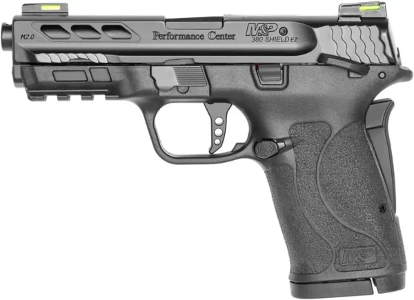 Smith & Wesson M&P Shield EZ M2.0 Performance Center 380 ACP, 3.8" Barrel, Black, MA Compliant, 8rd