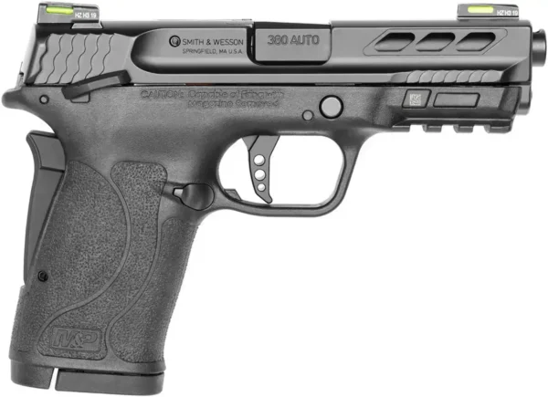 Smith & Wesson M&P Shield EZ M2.0 Performance Center 380 ACP, 3.8" Barrel, Black, MA Compliant, 8rd