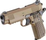 Springfield 1911 TRP 45 ACP, 4.25" Barrel, Coyote Brown Cerakote, G10 Grips, 3x7rd Mags