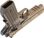 Springfield 1911 TRP 45 ACP, 4.25" Barrel, Coyote Brown Cerakote, G10 Grips, 3x7rd Mags