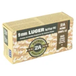 STV Technology Patriot 9mm, 124gr, Full Metal Jacket, 200rd Box