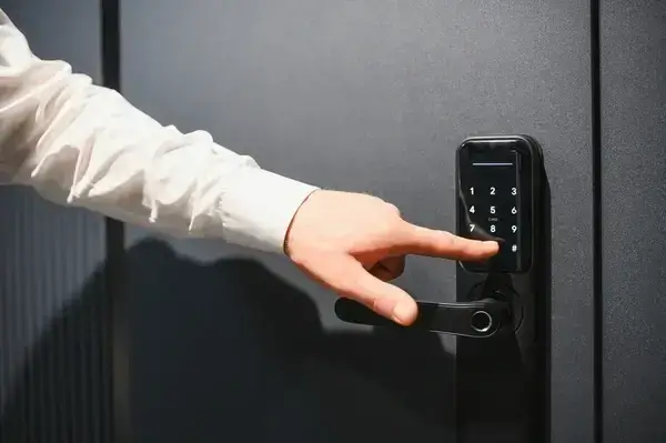 biometric and keypad locking systems.